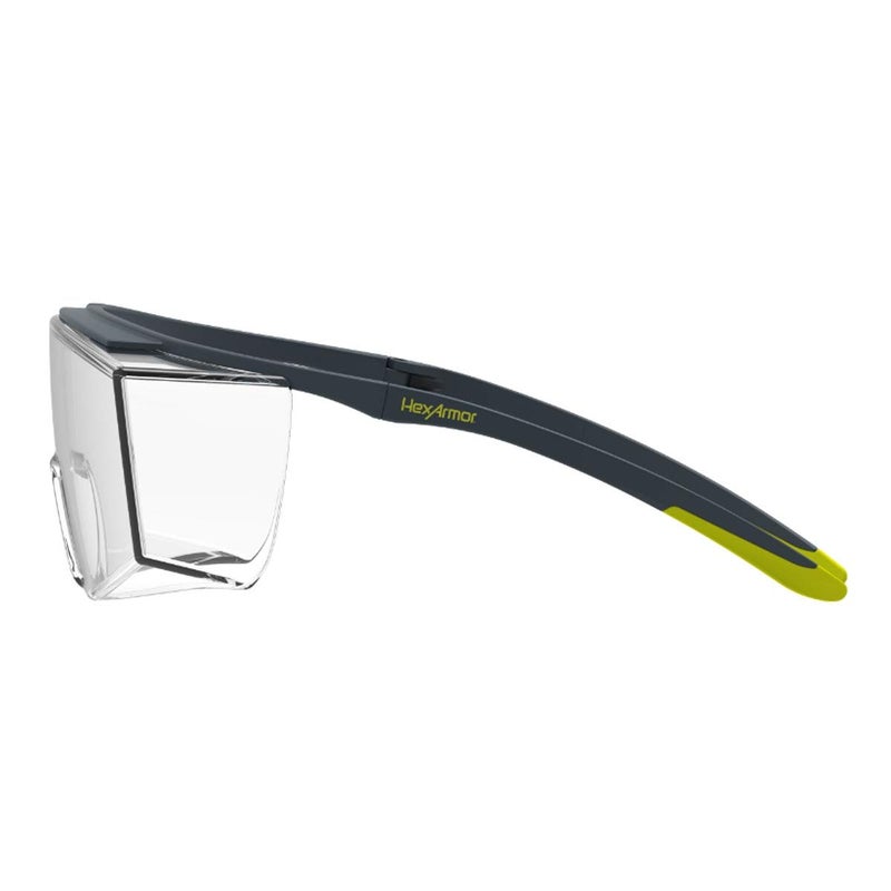 HexArmor LT250 Clear Over Glasses Anti Fog Safety Glasses - Image 3